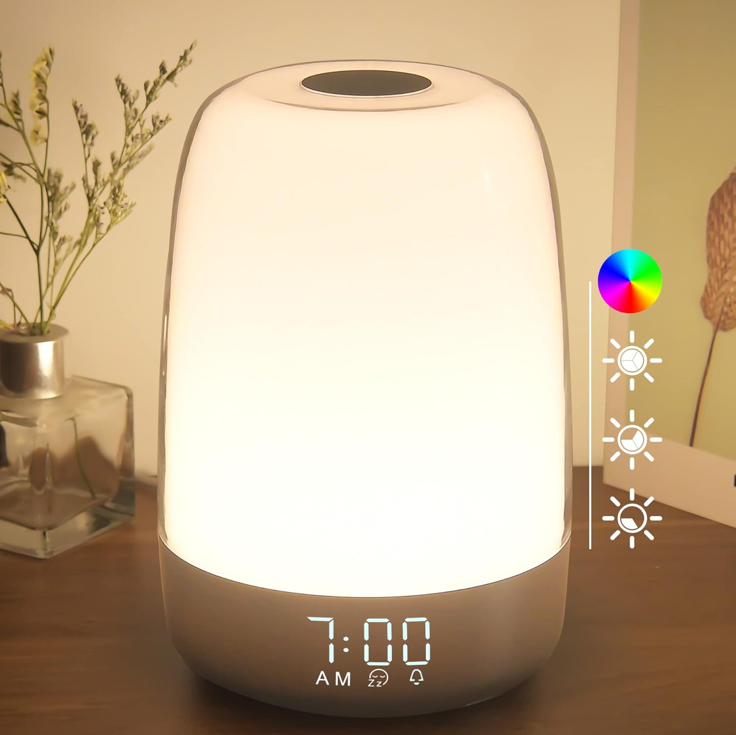 Wake-Up Light med Soluppgång och Solnedgång 0