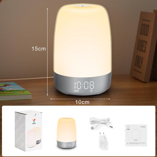 Wake-Up Light med Soluppgång och Solnedgång 6