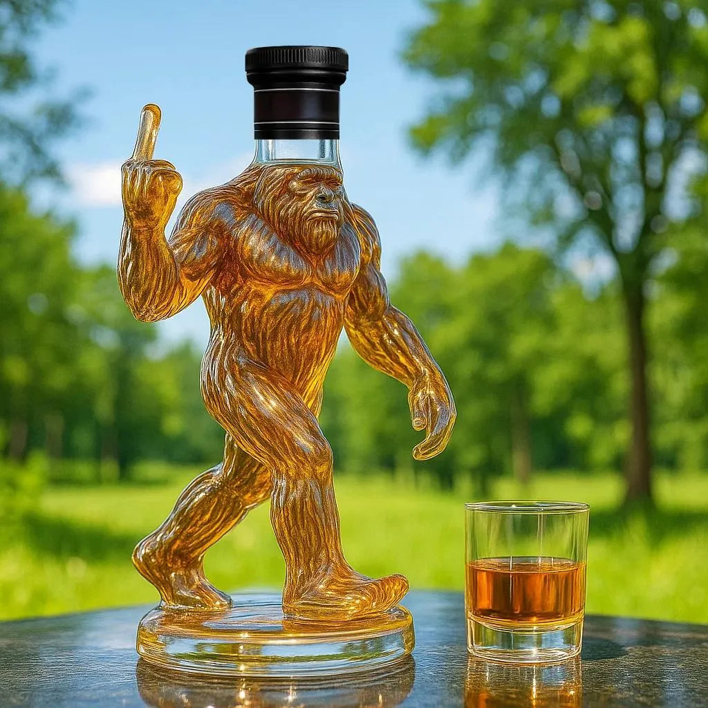 Whisky Karaff med Bigfoot Design 1