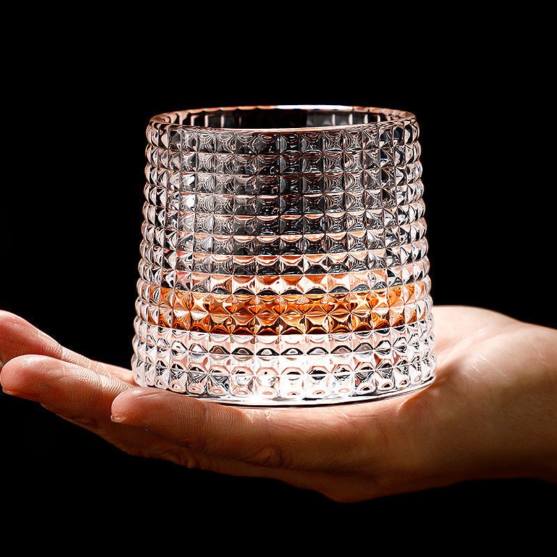 Whiskyglas med Roterande Design för Stilfull Njutning 1