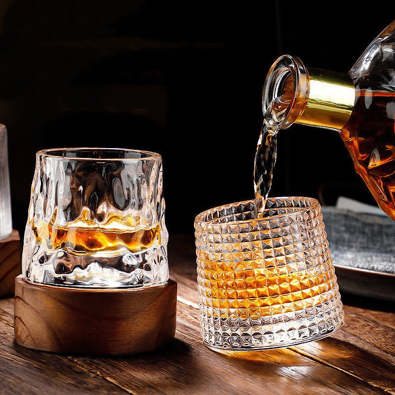 Whiskyglas med Roterande Design för Stilfull Njutning 2