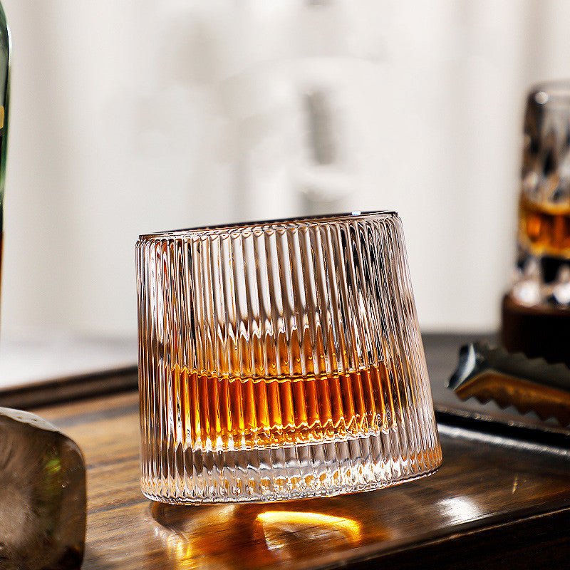 Whiskyglas med Roterande Design för Stilfull Njutning 7