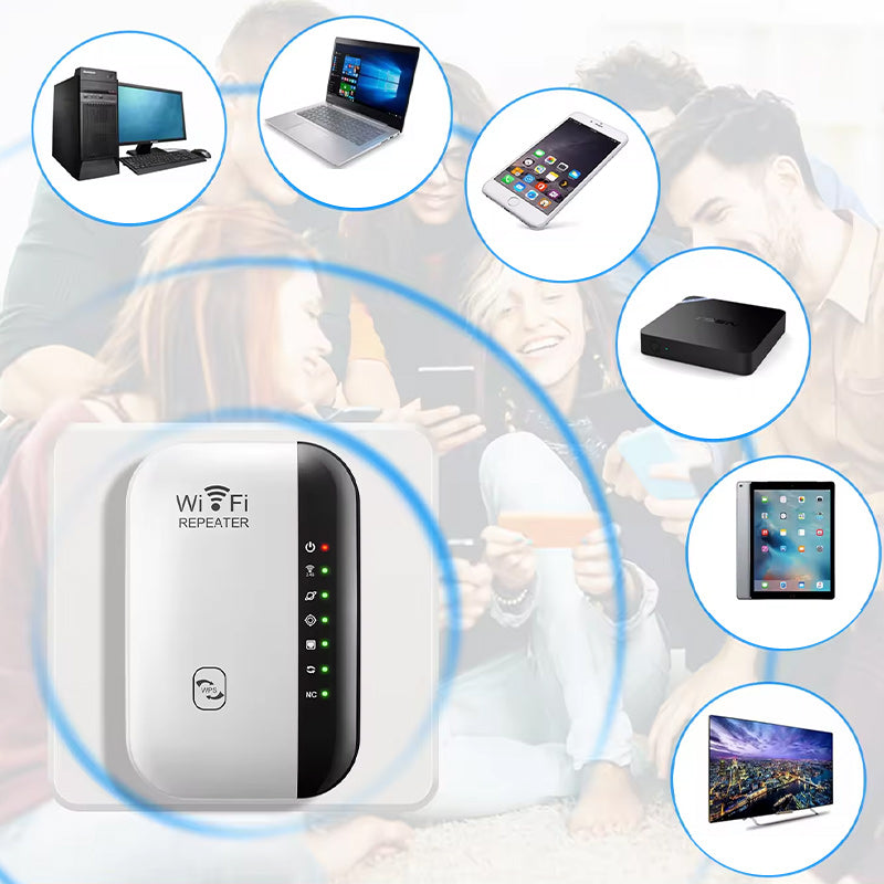 WiFi Förstärkare Hög Räckvidd och Hastighet för Hem och Kontor 3