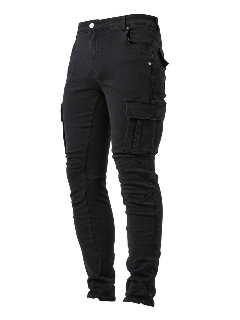 Herr Cargo Jeans Flexibel Denim