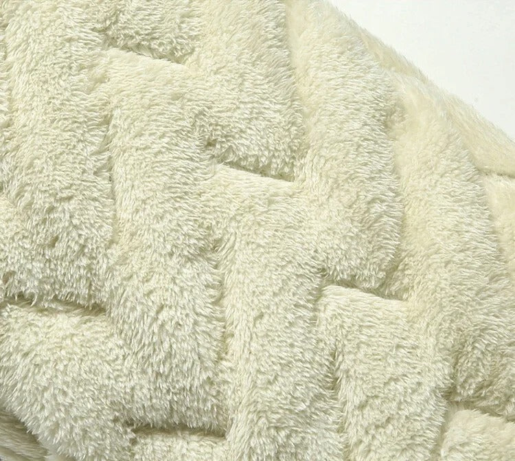 Joggingbyxor i förtjockad ull för män