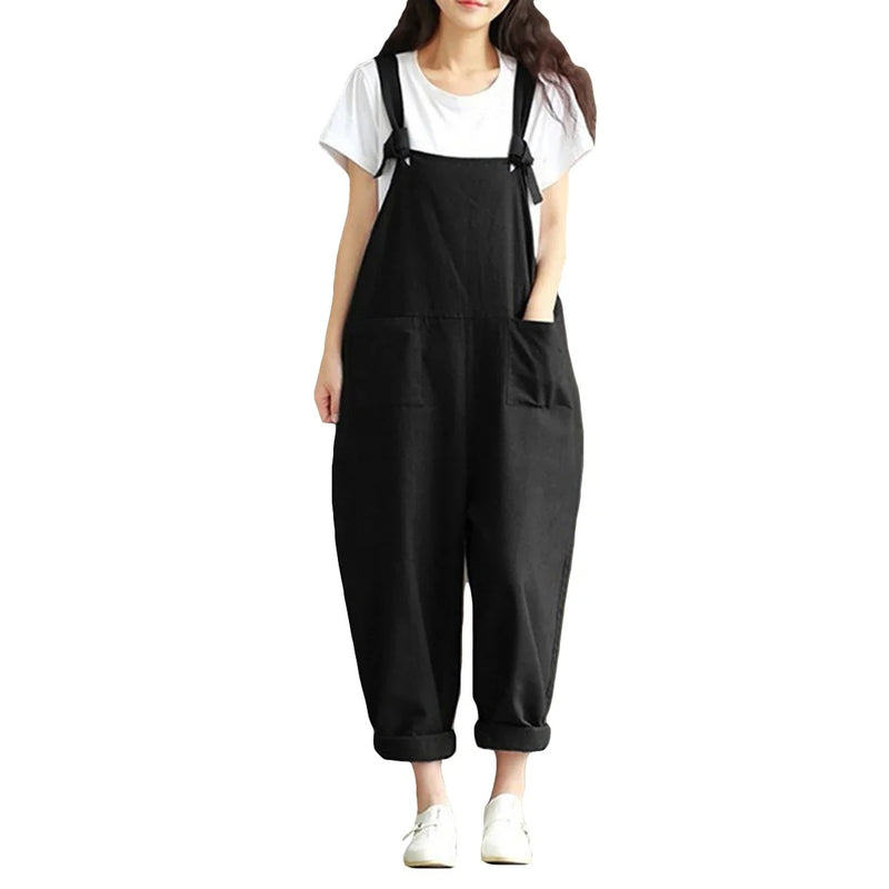 Löst sittande Harem-jumpsuit för kvinnor