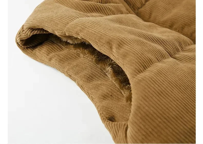 Varm väst i fleece för män