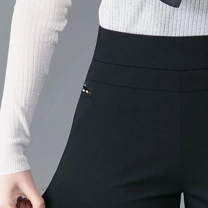 Varm skinny byxa för kvinnor