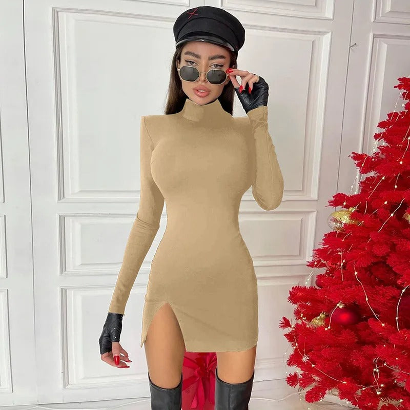 Långärmad Bodycon för kvinnor