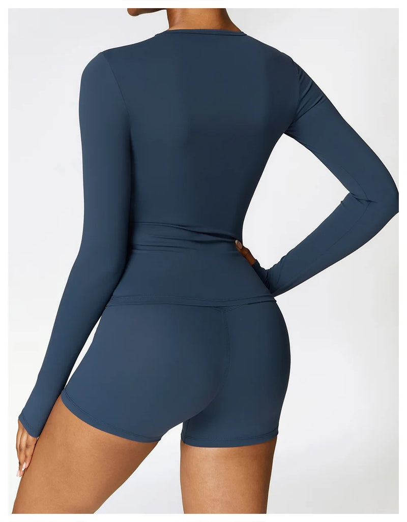 Dry Fit Yoga Shirt för kvinnor