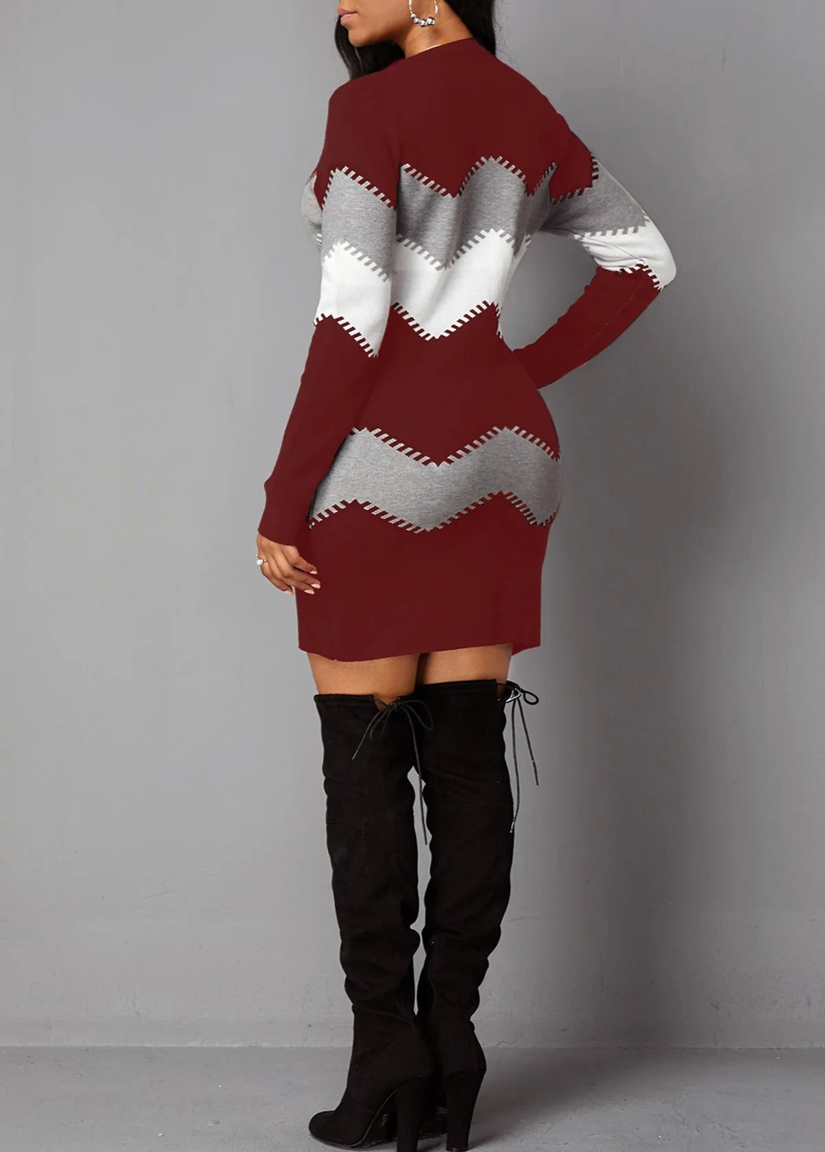 Vintage Boho klänning för kvinnor