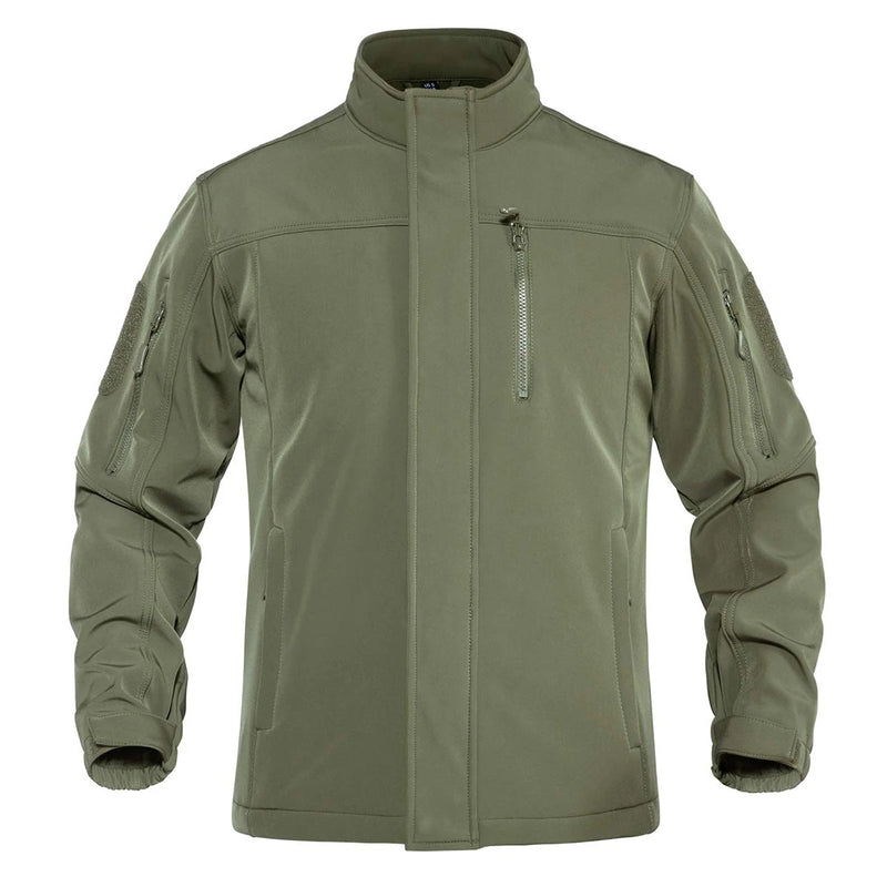 Soft Shell vinterjacka i fleece för män