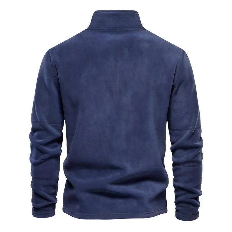 Varm fleece Soft Shell-jacka för män