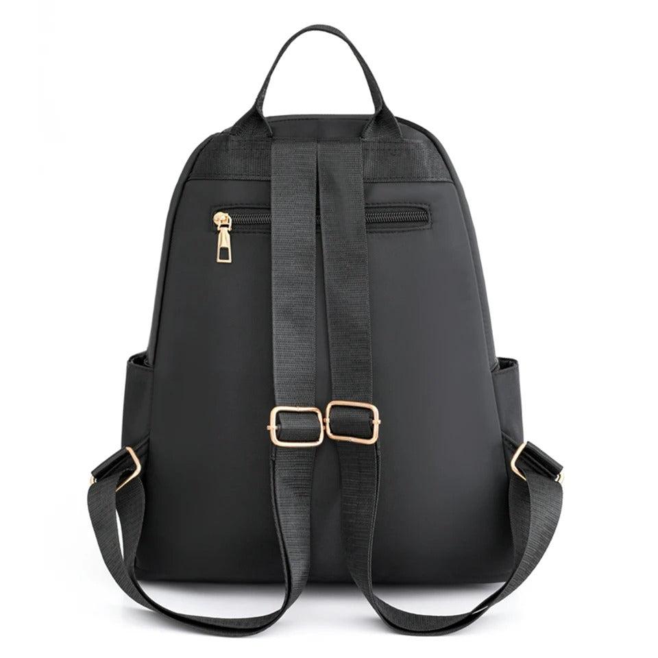 Rese- och skolryggsäck i nylon för kvinnor