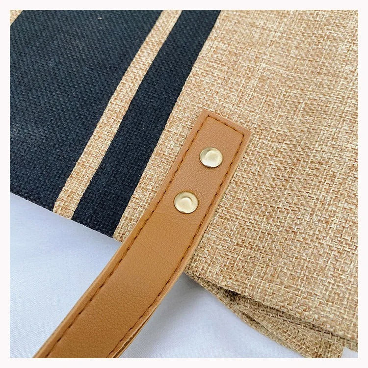 Hinkväska i canvas för kvinnor