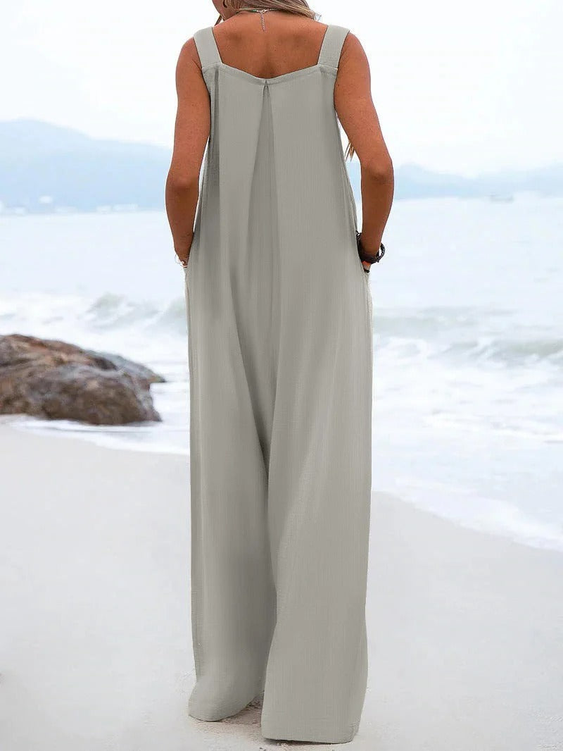 Suspender-jumpsuit för kvinnor