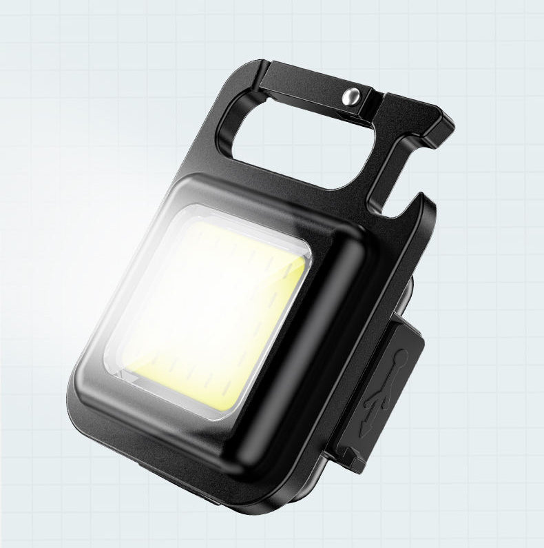 Mini uppladdningsbar nyckelringslampa