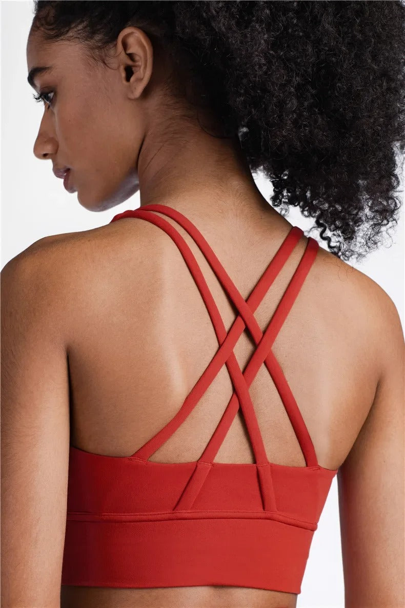 Kvinnor Andas Cross-back Sport BH