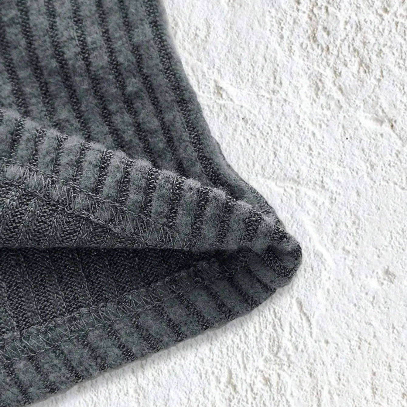 Ribbad axelbandslös Slim Fit Tube Top för kvinnor