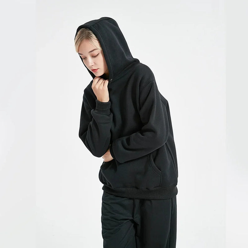 Fleece-hoodies för kvinnor