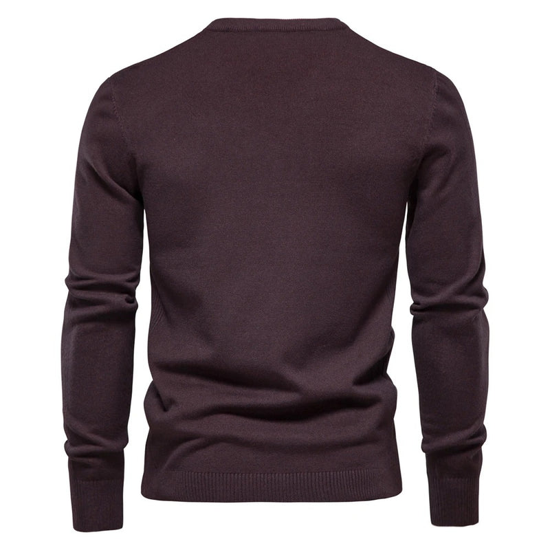 Tjock Slim Fit-tröja för män