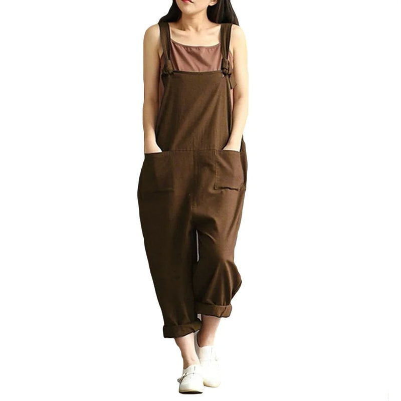 Löst sittande Harem-jumpsuit för kvinnor
