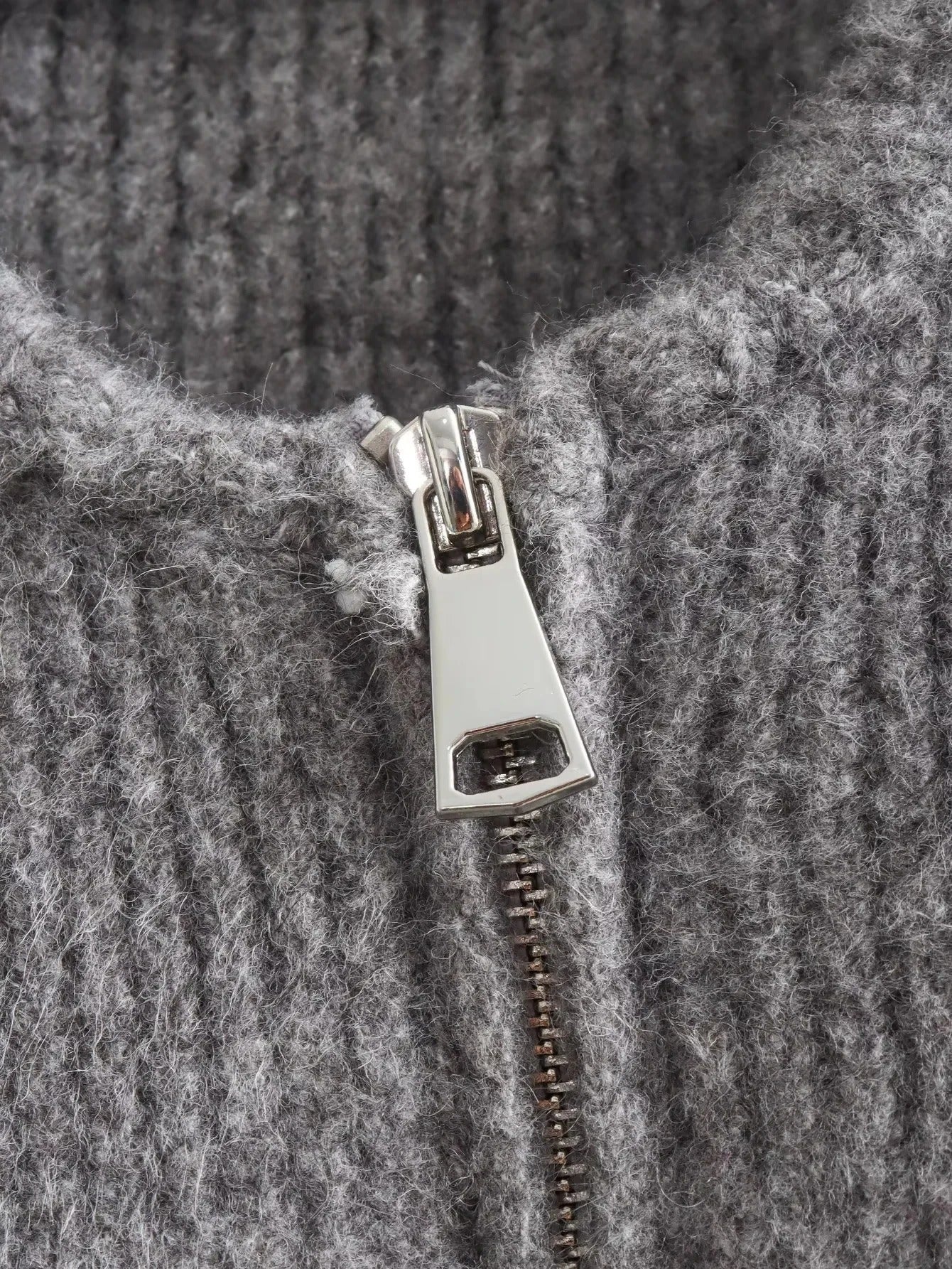 Vintage rundhalsad tröja för kvinnor