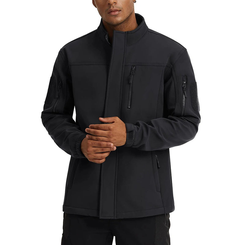 Soft Shell vinterjacka i fleece för män