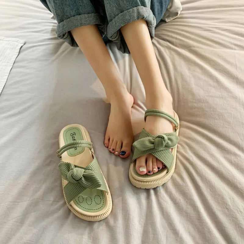 Dammodeplattform sommarsandaler