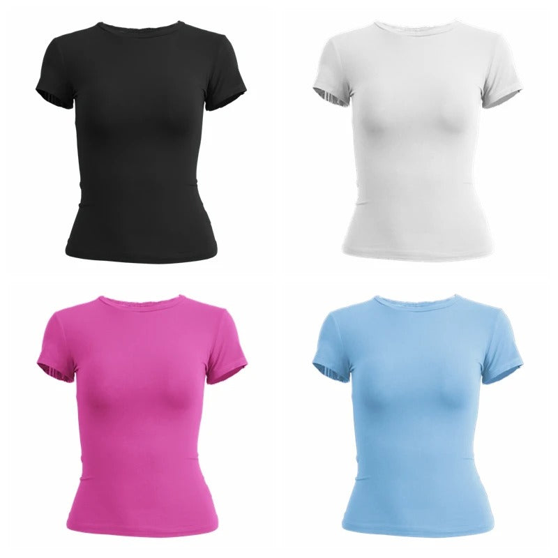 Sportive Slim Fit T-shirt för kvinnor