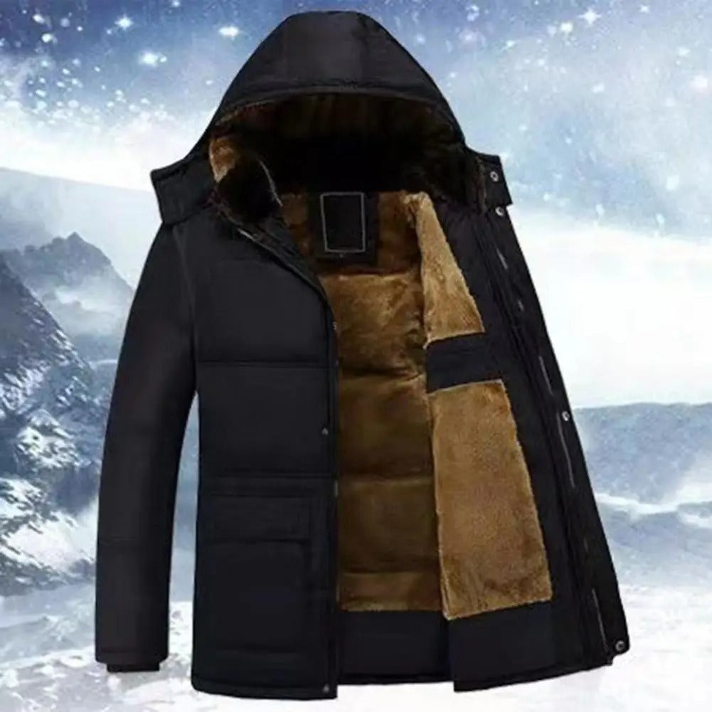 Vindtät huvajacka för män