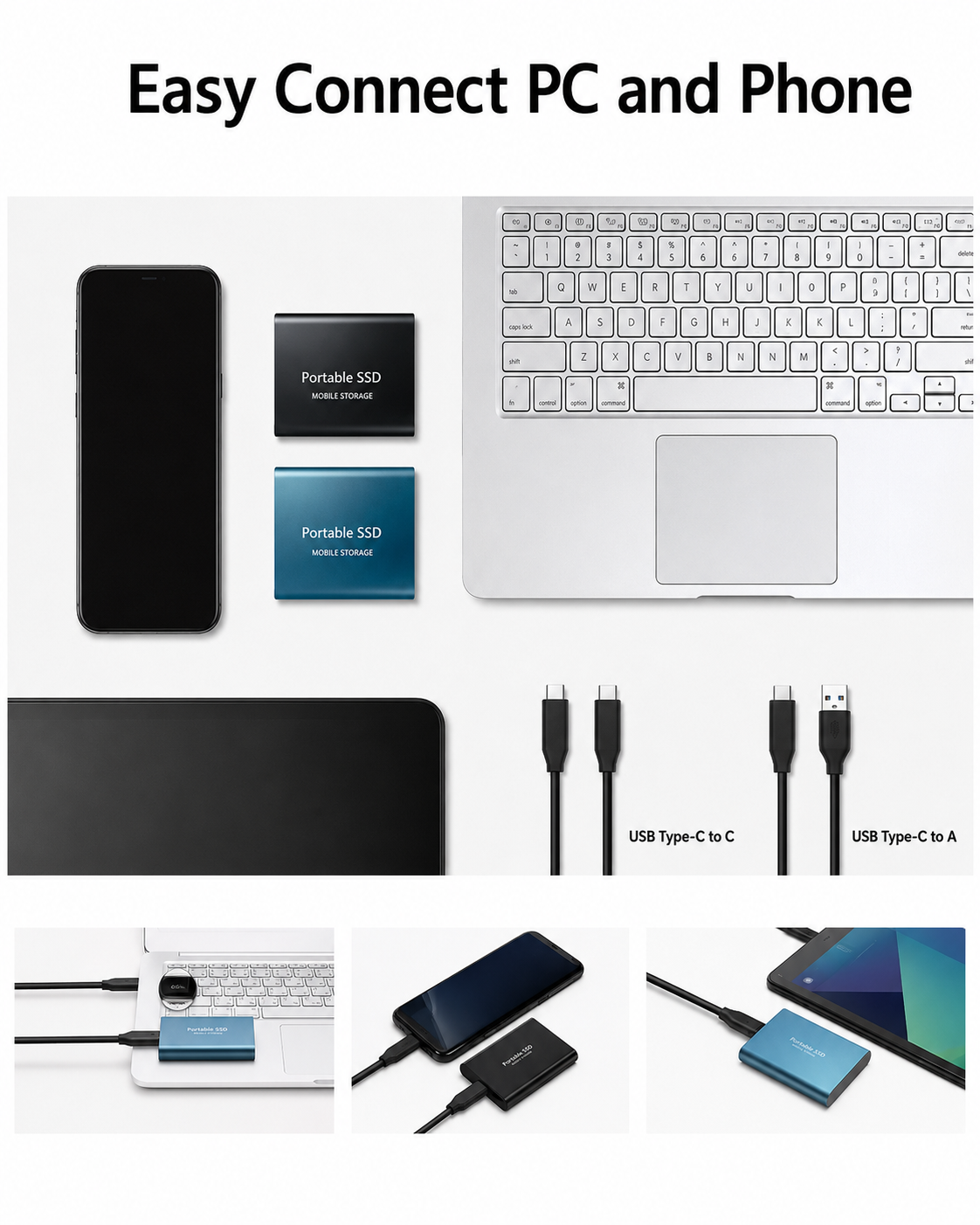 Extern SSD 128 TB Kompakt och Snabb