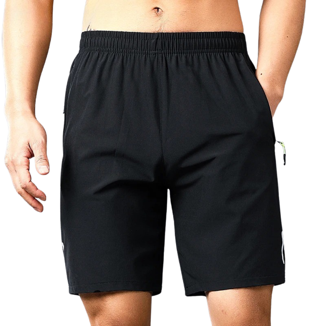 Snabborkande fitnessshorts för män
