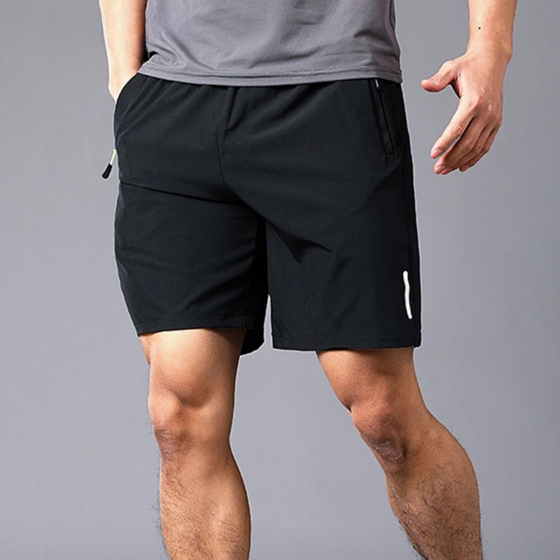 Snabborkande fitnessshorts för män