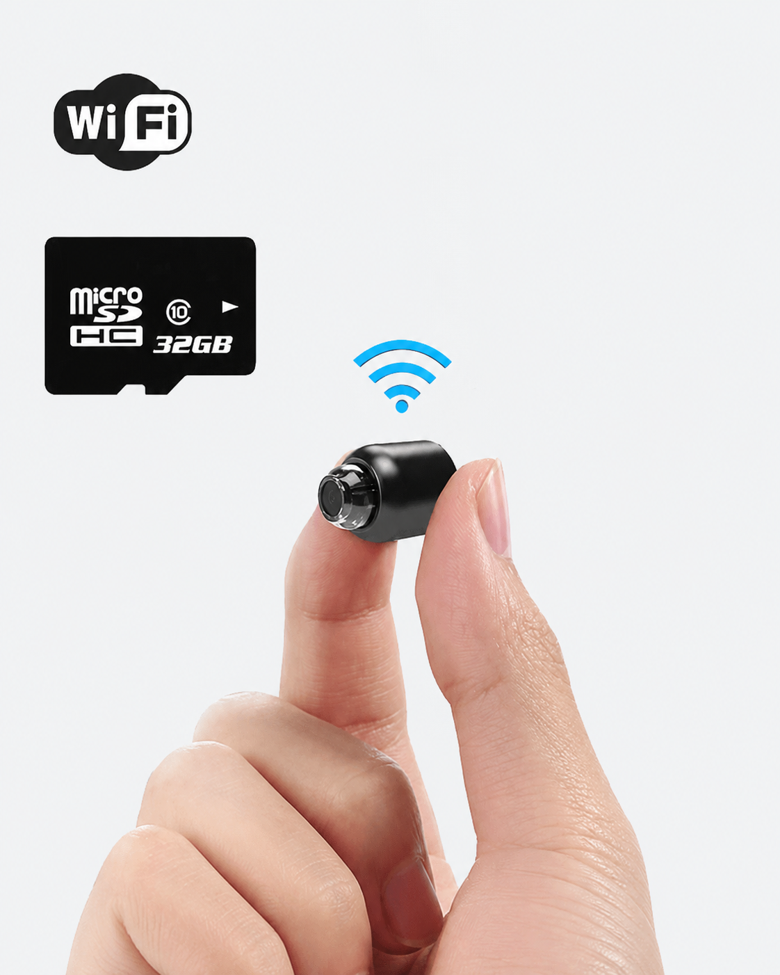 Dold WiFi-kamera för Hemövervakning