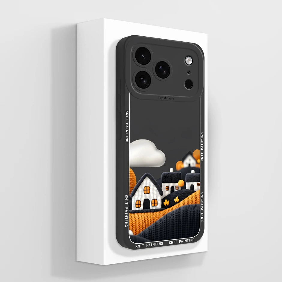 iPhone 17 Pro Max Fodral Mjuk Silikon med Söt Panda Design 14