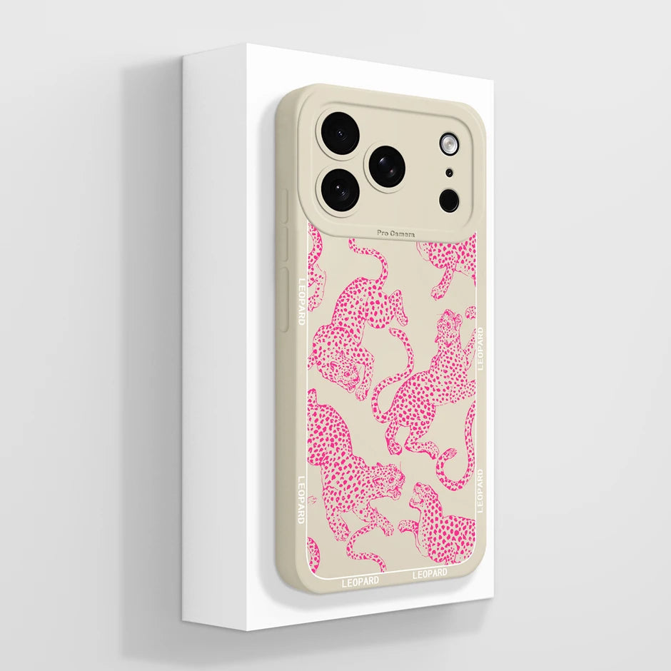 iPhone 17 Pro Max Fodral Mjuk Silikon med Söt Panda Design 26