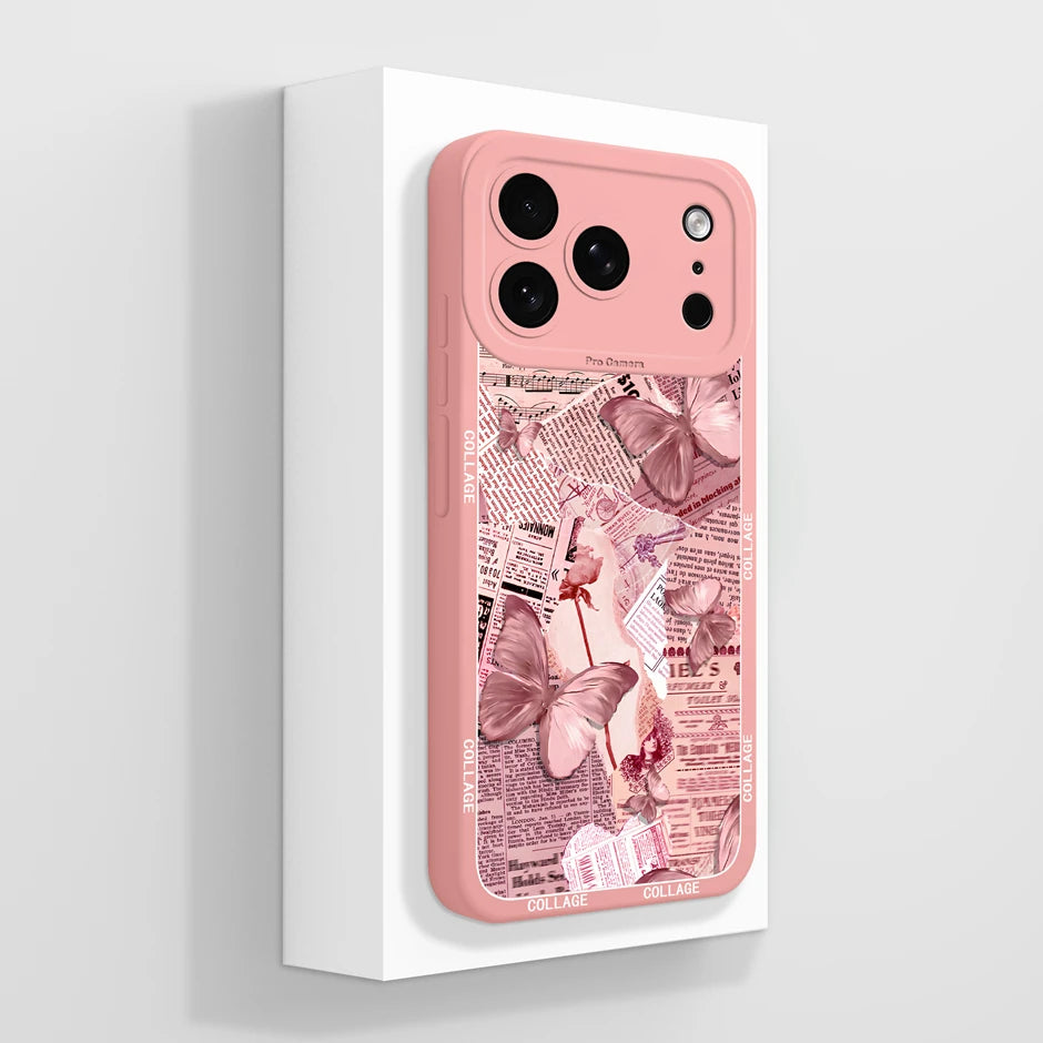 iPhone 17 Pro Max Fodral Mjuk Silikon med Söt Panda Design 38