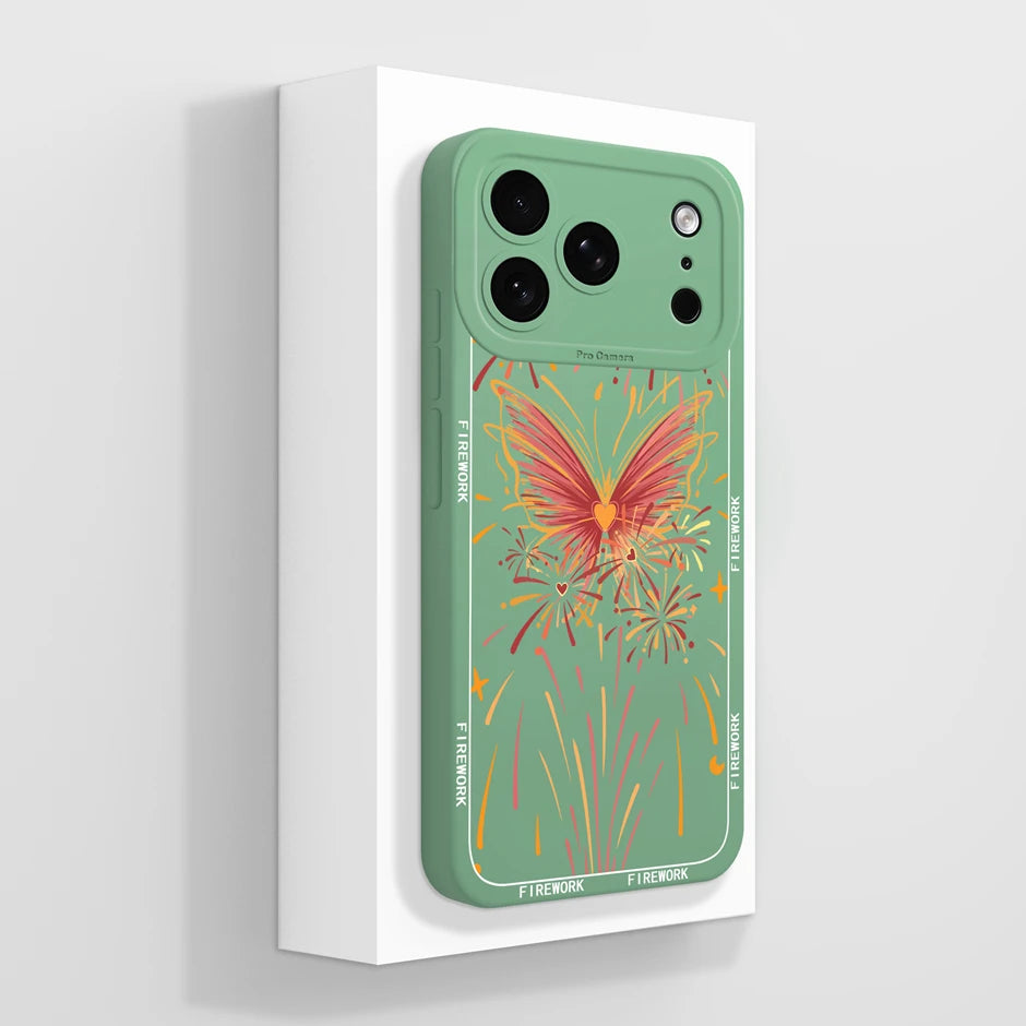 iPhone 17 Pro Max Fodral Mjuk Silikon med Söt Panda Design 39