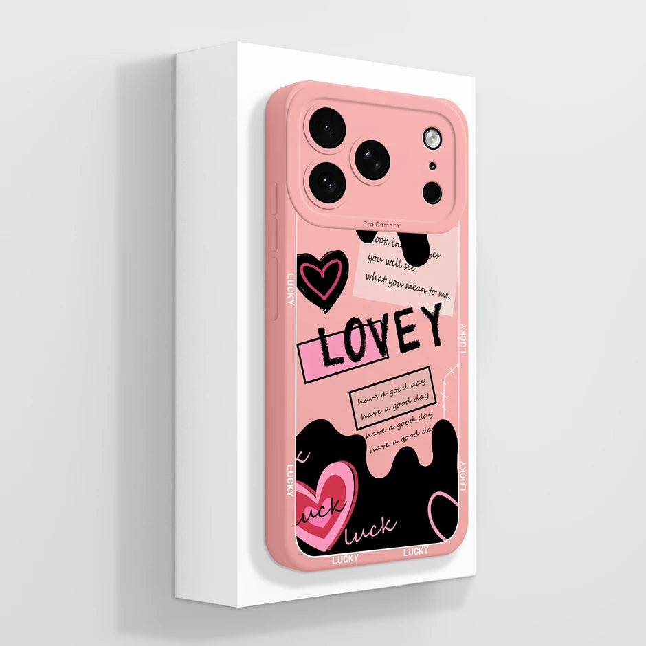 iPhone 17 Pro Max Fodral Mjuk Silikon med Söt Panda Design 46