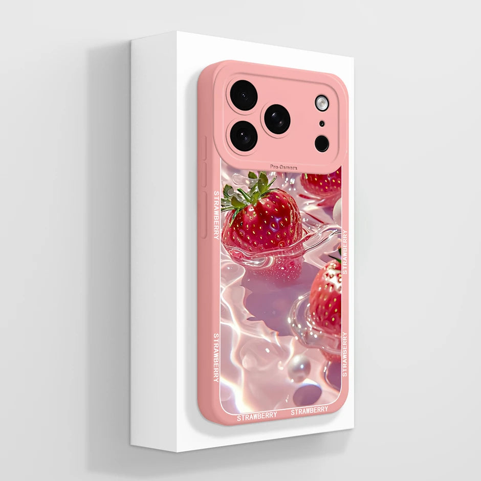 iPhone 17 Pro Max Fodral Mjuk Silikon med Söt Panda Design 53