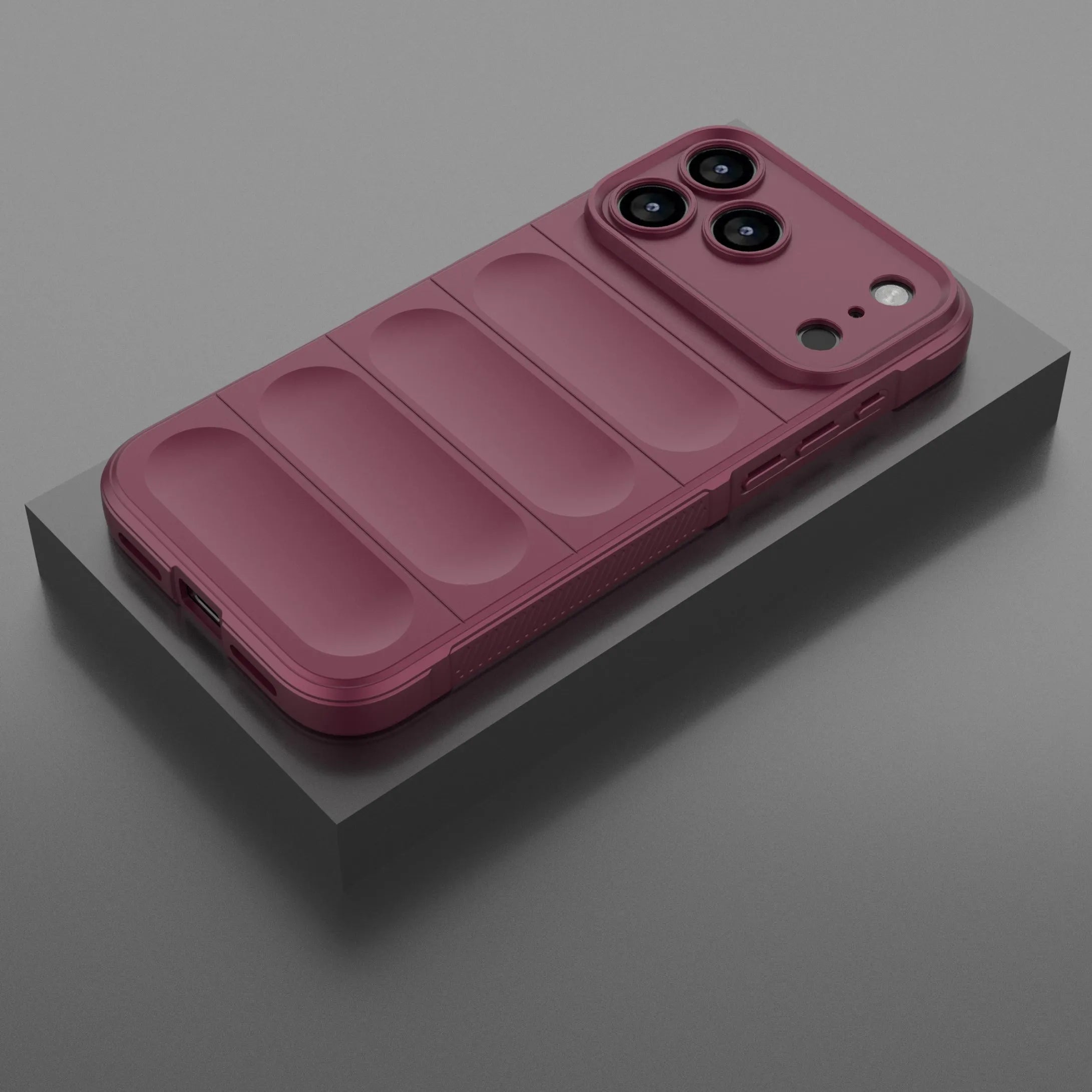 iPhone 17 Pro Max Fodral Silikon Skydd 8