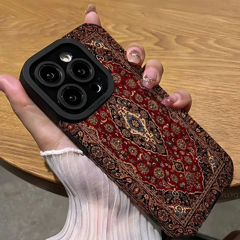 iPhone Fodral Med Persisk Matta Mönster Trendig Design 1