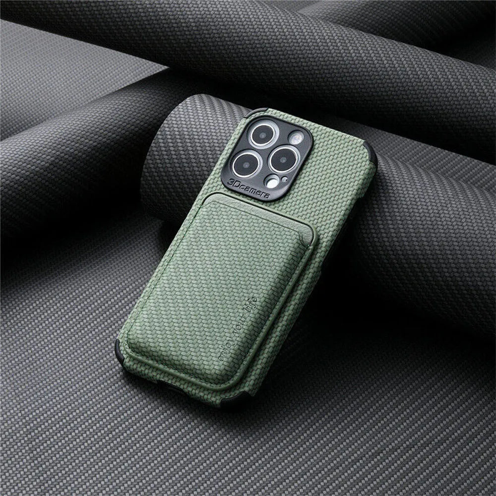 iPhone Wallet Case Med Magnetisk Korthållare 6