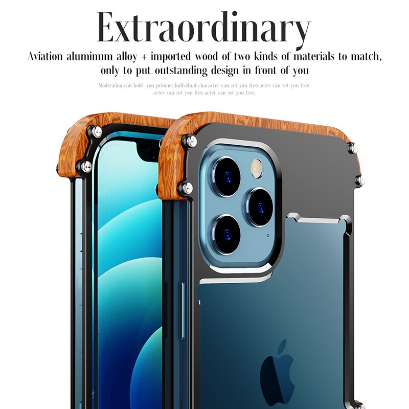 iPhonefodral Trä Arbori Stilrent Skydd 4