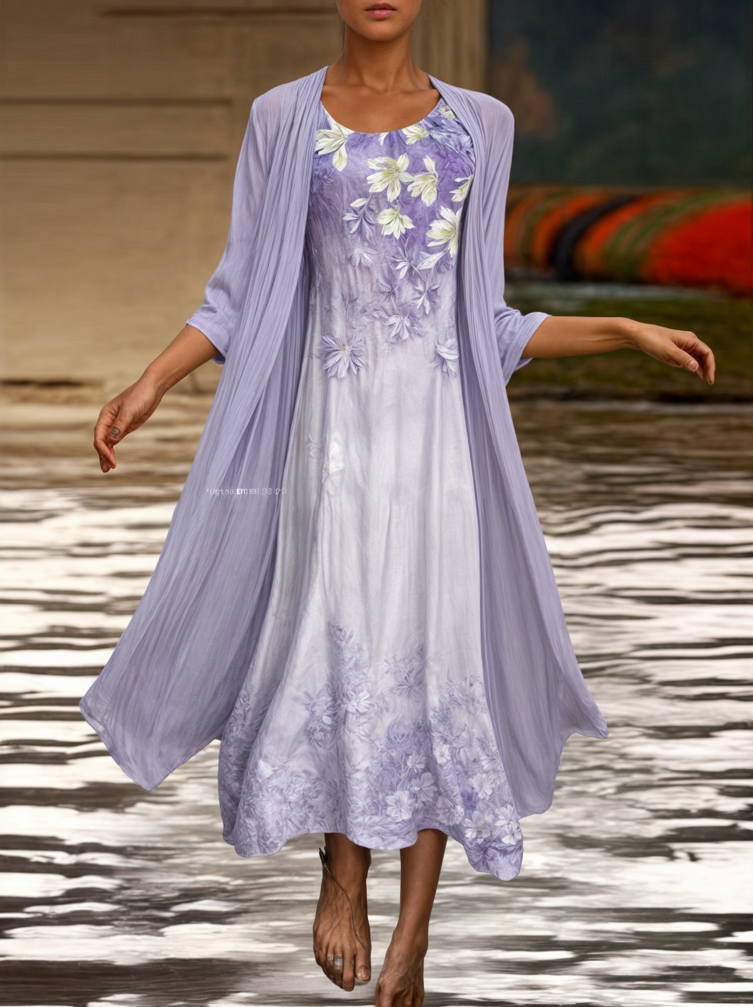 Våren Lady Klänning