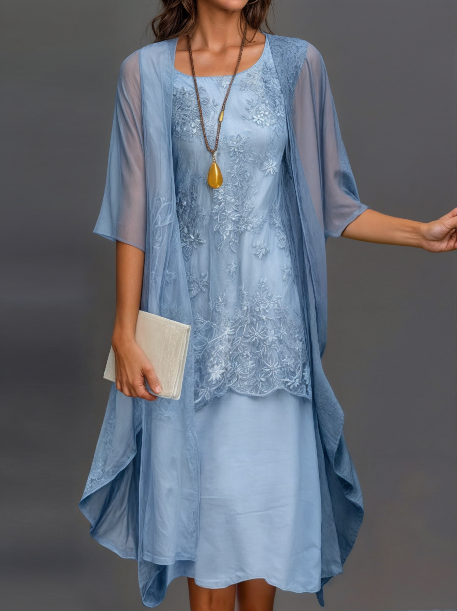 Våren Lady Klänning