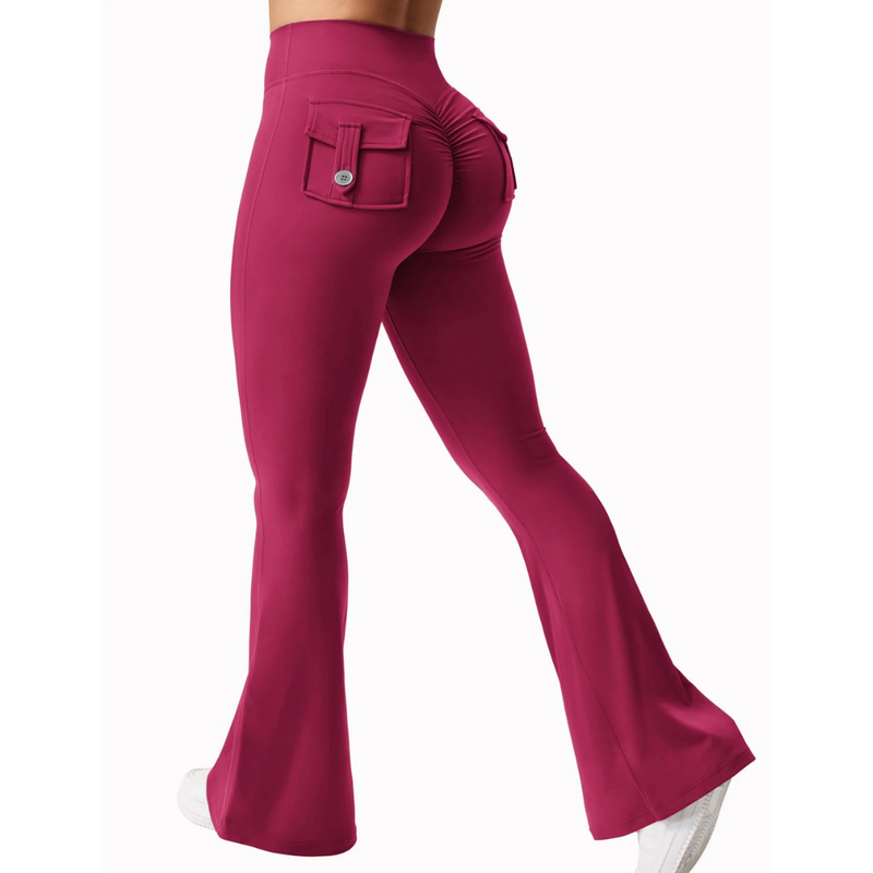 Yogaleggings med hög stretch för kvinnor