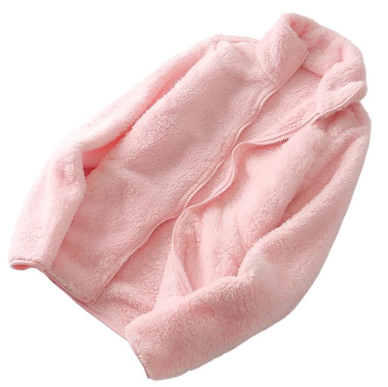 Dubbelsidig fleecejacka för damer