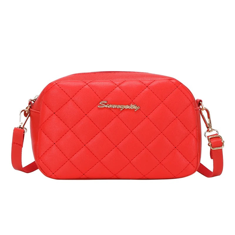 Diamantformad quiltad fyrkantig dragkedja